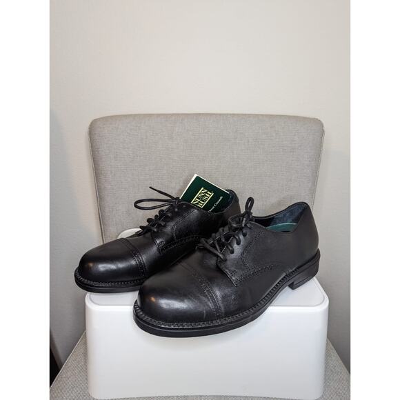 Nunn Bush Black Leather Lace Up Dress Shoes - Picture 1 of 8